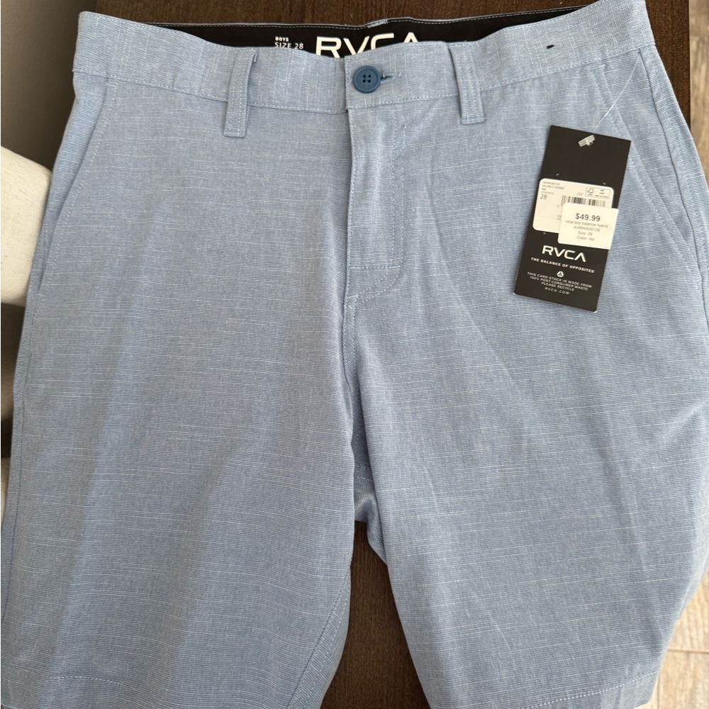 RVCA Kids Light Blue Shorts